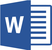 Word 2013 Cheat Sheet - Ms Word 2016 Logo (720x340)