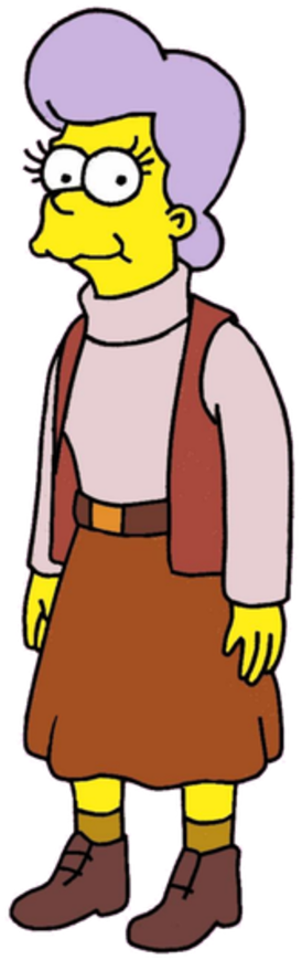 Mona Simpson - Mona Simpson The Simpsons (300x884)