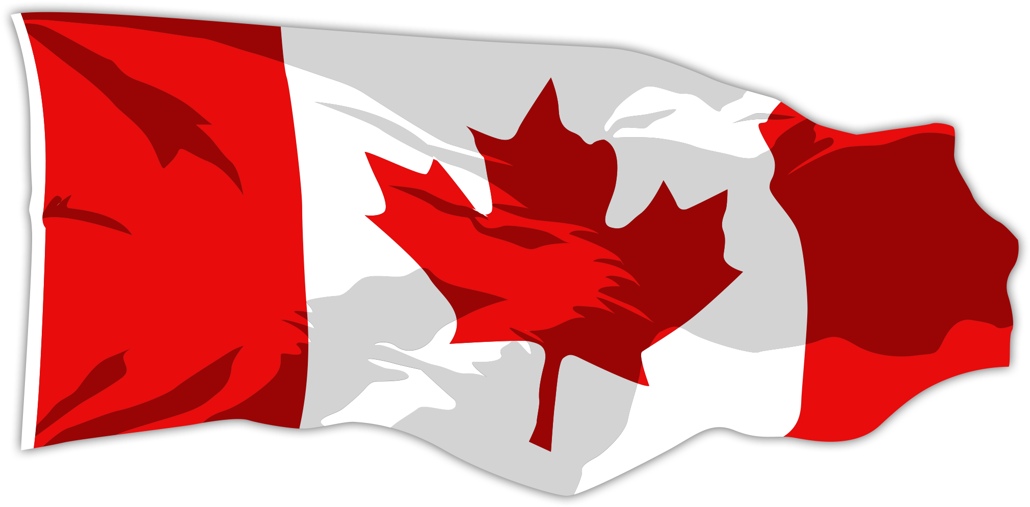Loading Canadian Flag - Wildon Home Canada Traditional Flag Size: 9" H X 18" (2083x1057)