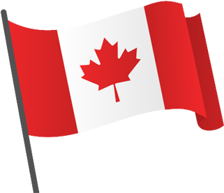 Canada Coverage - Canada Flag (390x336)