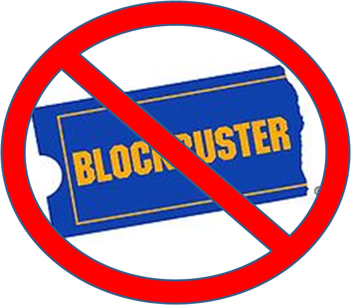 Blockbuster Memories - Block Buster Logo (701x608)