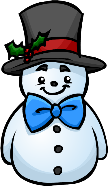 Top Hat Snowman Furniture Icon Id 587 - Snowman With Top Hat (425x658)