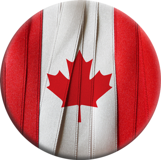 Canada Flag Or Banner - Canada Flag (550x549)