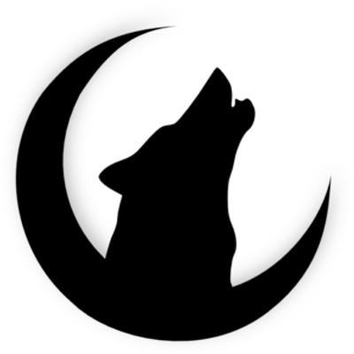 Jcu Stargazing Club - Wolf Silhouette (400x400)