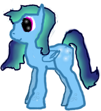 Zora The Stargazing Pegasus - Animal Figure (518x417)