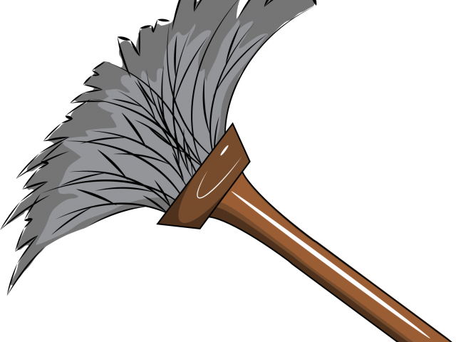 Feather Duster Clipart - Cleaning (640x480)