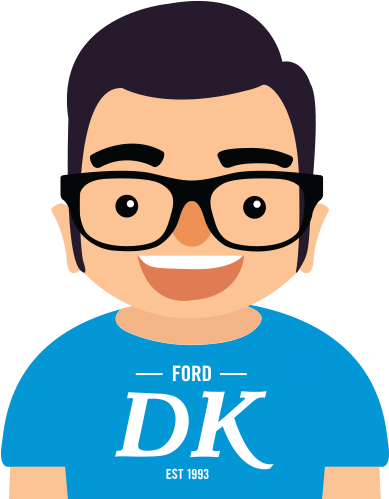 Dk Ford Mascot - Dk Ford (400x500)