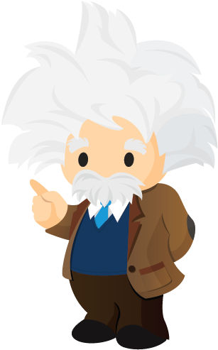Einstein Icon - Salesforce Einstein Png (713x743)