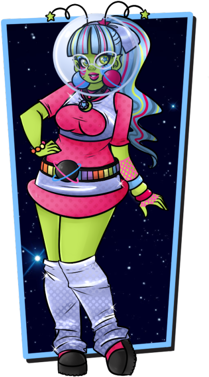 Nelly Nebula Daughter From Beyond The Stars Age - Cartoon (431x750)