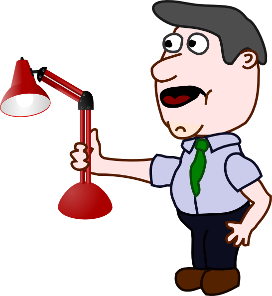 Man Holding Clip Art - Give Me A Pen Clip Art (546x594)