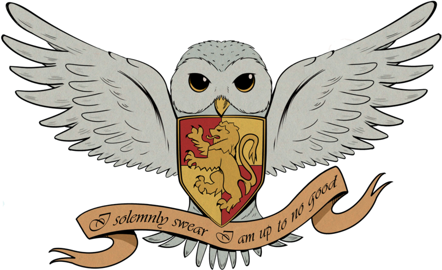 Hedwig Clipart - Harry Potter Owl Cartoon (900x587)