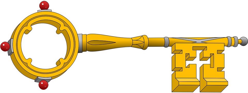 Skeleton Key Clipart 27, Buy Clip Art - Vatican City (960x480)