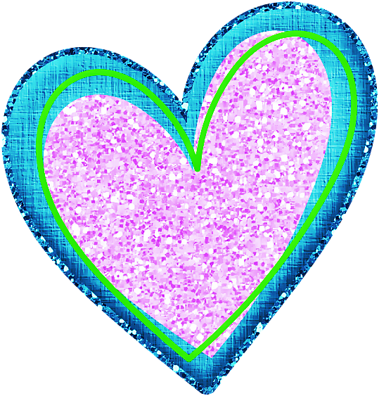 Find This Pin And More On Clipart Transparent - Aqua-blauer Glitzer-bezauberndes 8 Papierteller (539x563)