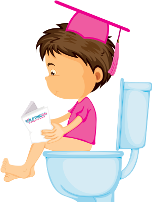 Toilet Training Toddlers In Perth - Potty Boy Clip Art (320x400)