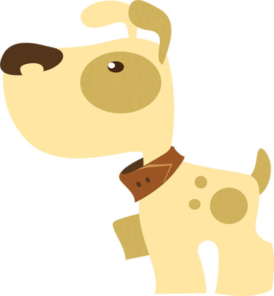 Set Aside A Day For Potty Training Your Dog - Cartoon (542x585)