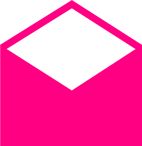 Envelope - Pink Envelope Icon (593x593)