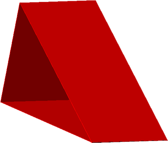 Strip In Triangle Form - Triangle (670x496)