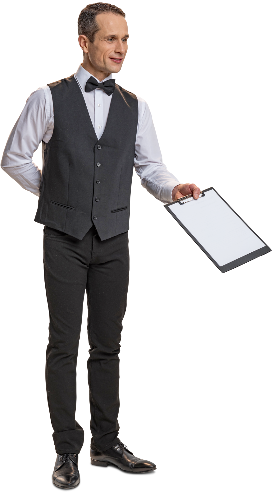 Restaurant Professions And Jobs By Www - Waiter Photoshop (889x1600)