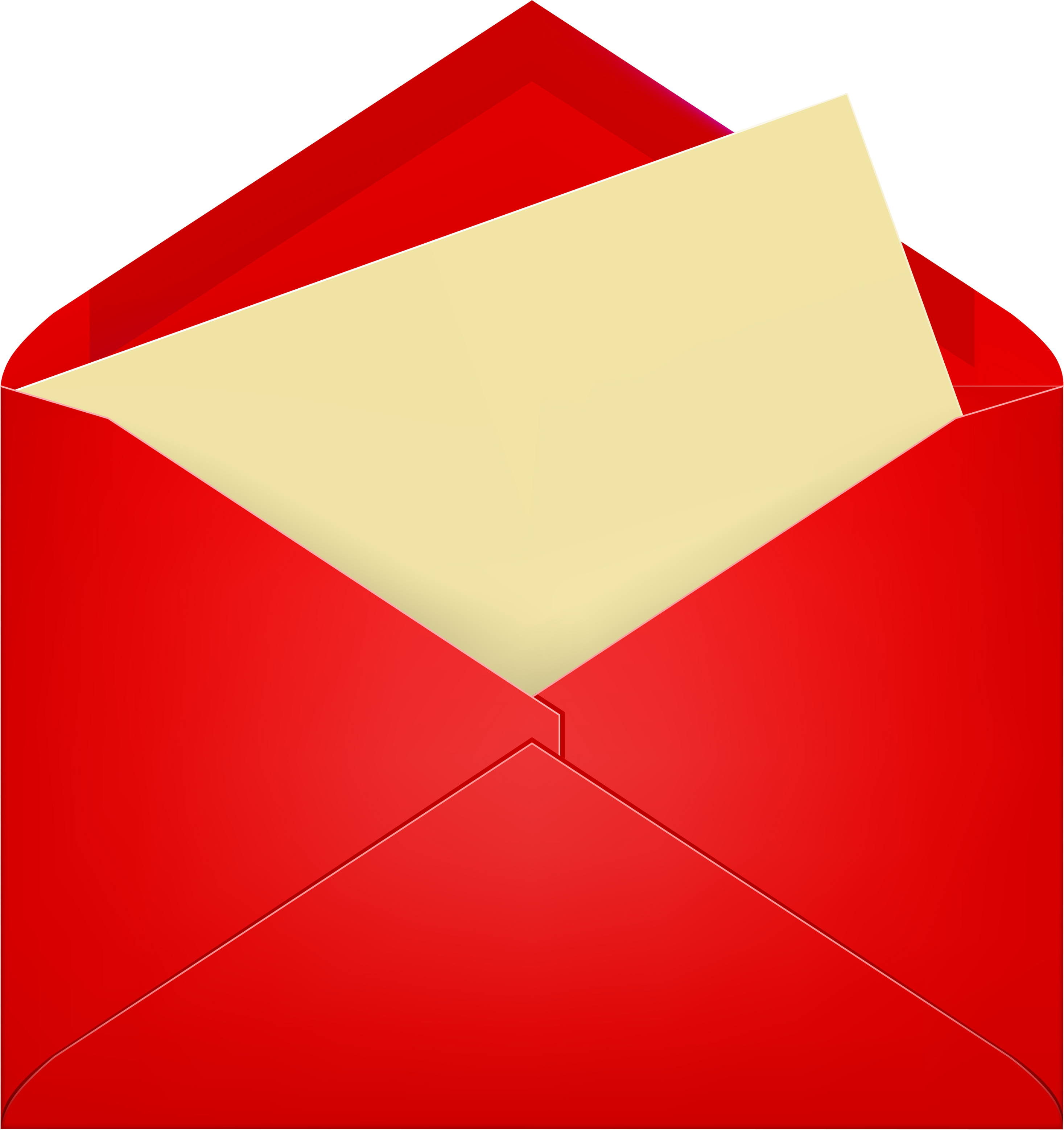 Red envelope isolated on a transparent background 21350875 PNG