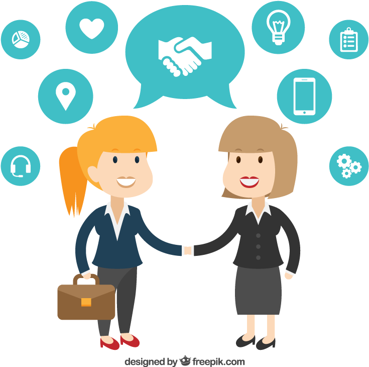 Go Deeper With Your Partners And Ask The Tough Questions - Freepik Meeting (800x800)