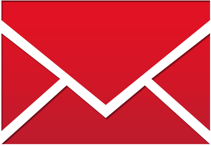 Envelope - Red Email Icons Png (500x500)
