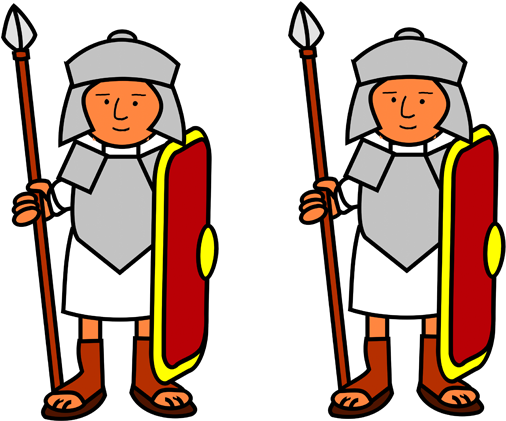 Roman Soldier Clip Art (700x467)