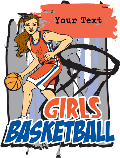 Personalized Girls Basketball Puzzle - Personalized Girls Basketball Shower Curtain (700x700)
