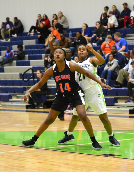West Orange, Windermere Girls Basketball Square Off - Dribble Basketball (870x580)