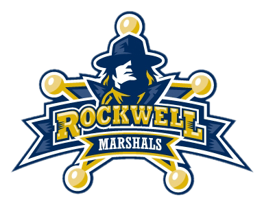 Girls Basketball Tryouts - Rockwell High School Logo (397x307)