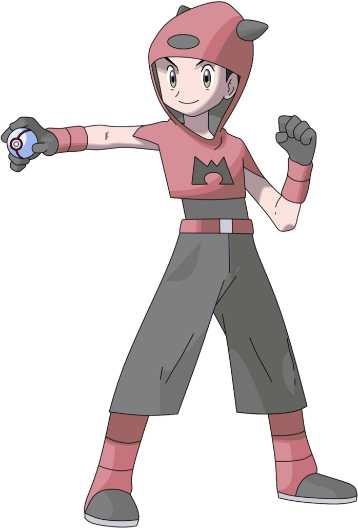 Brendan Team Magma Outfit By Morki95 - Pokemon Brendan Team Magma (748x1069)