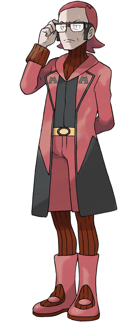 Pokemon Oras Team Magma Boss Maxie - Maxie Pokemon Omega Ruby (505x1071)
