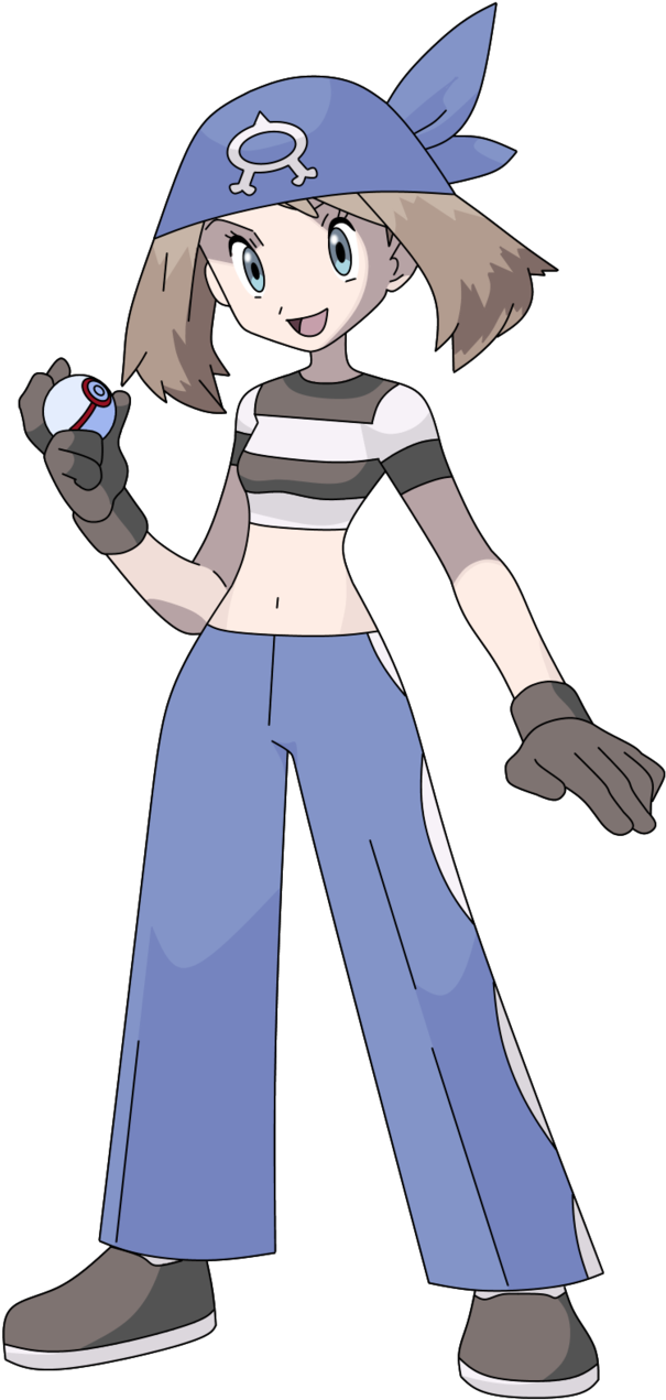 May Team Aqua Outfit By Morki95 - Pokemon May Team Aqua (620x1290)