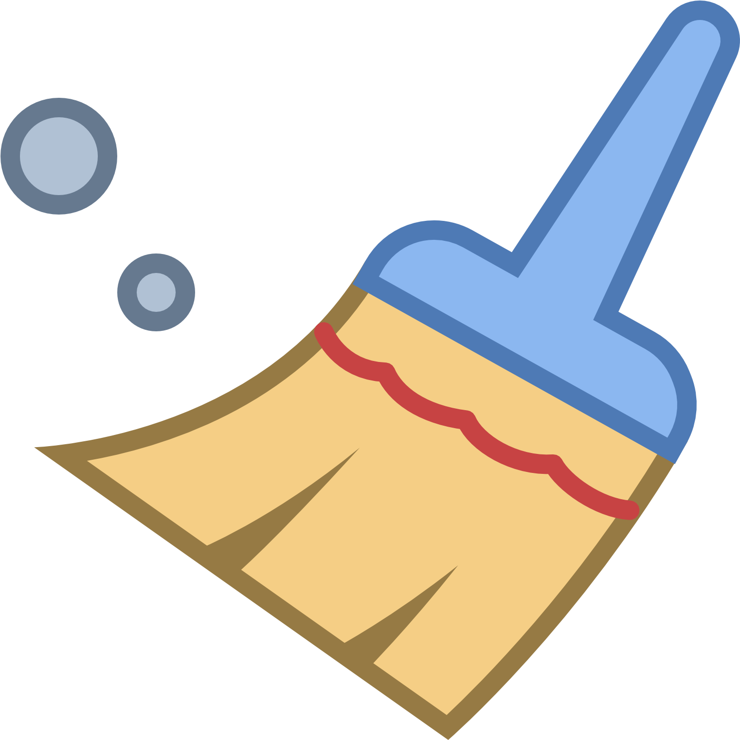 Icons Broom Clipart - Broom Icon (1600x1600)