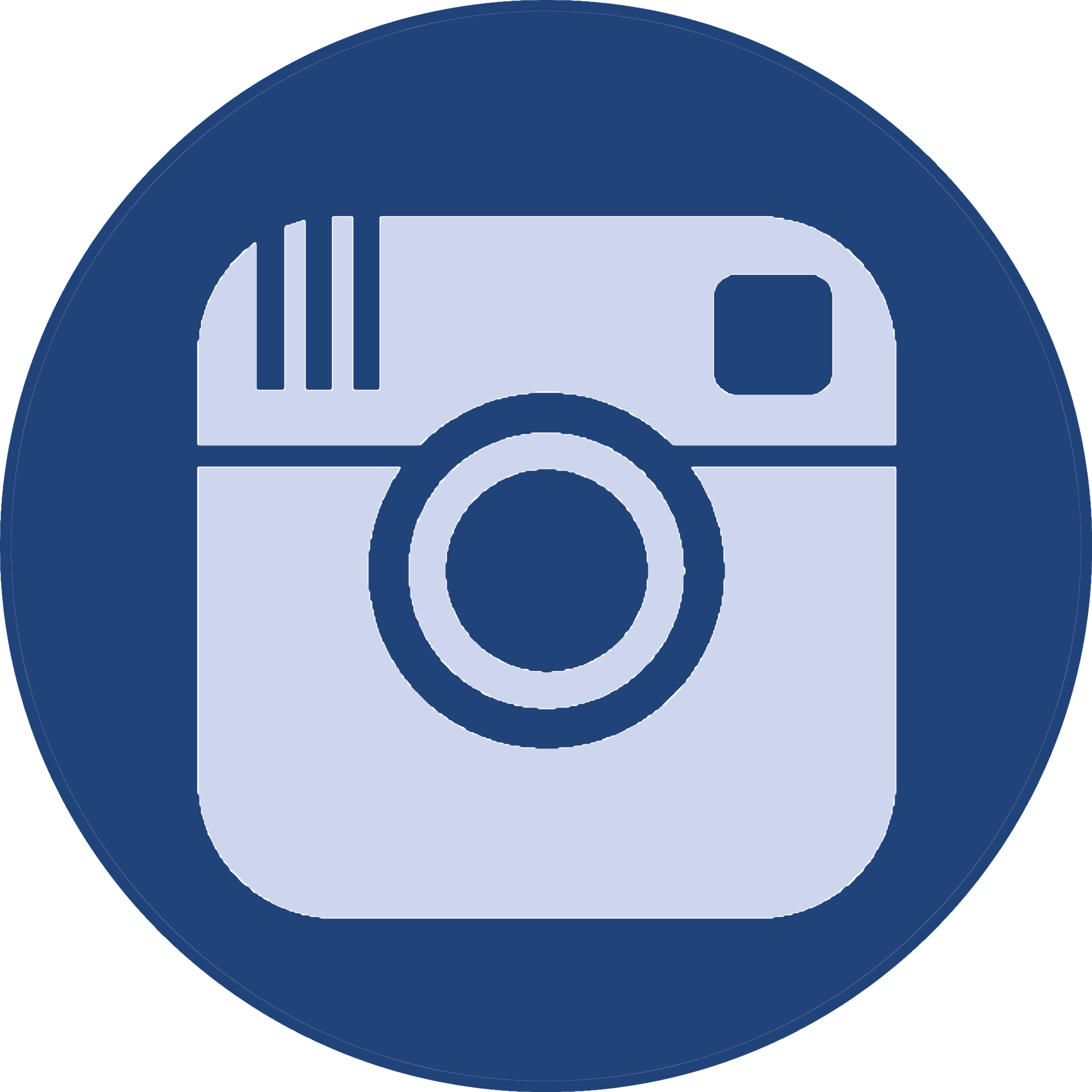 White Instagram Circle Logo (2019x2019)
