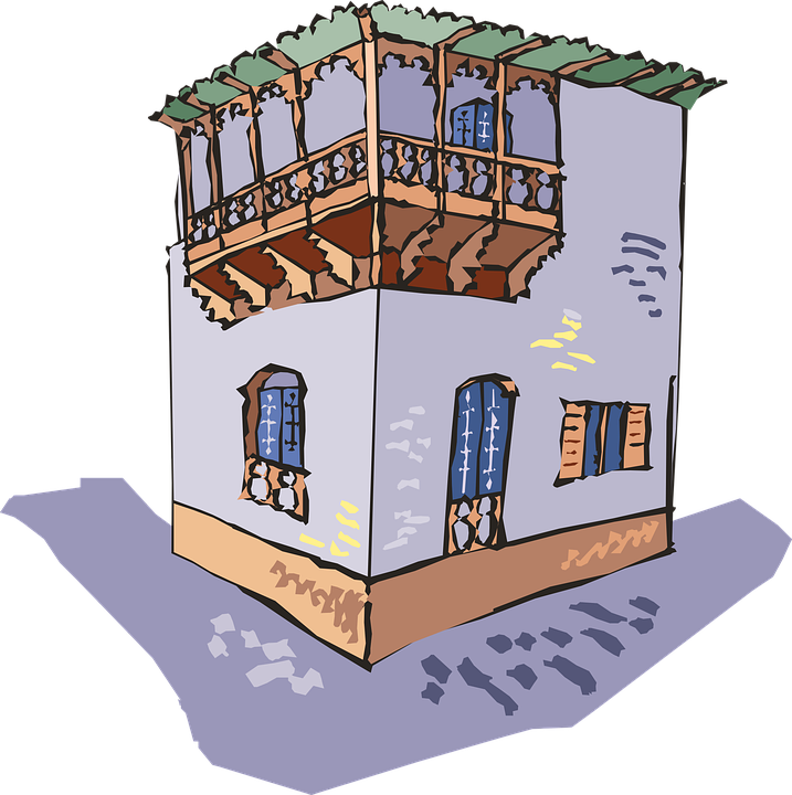 Public Building Cliparts 16, Buy Clip Art - Building Corner Clipart (717x720)