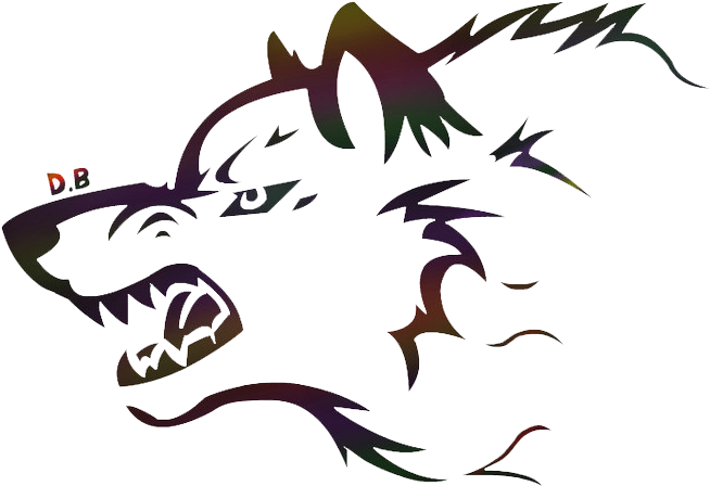 Wolf Tattoos Png Transparent Images - Cartoon Tattoos Png (800x491)