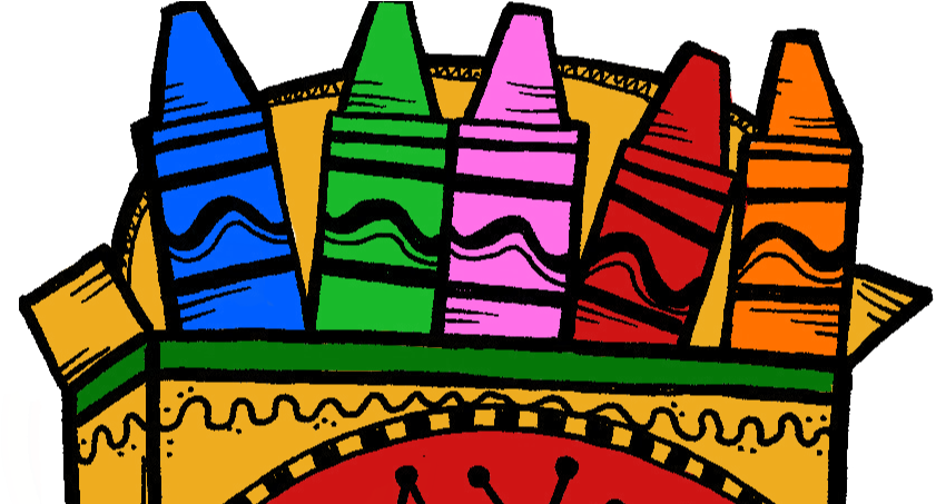 Crayon Clip Art (862x452)