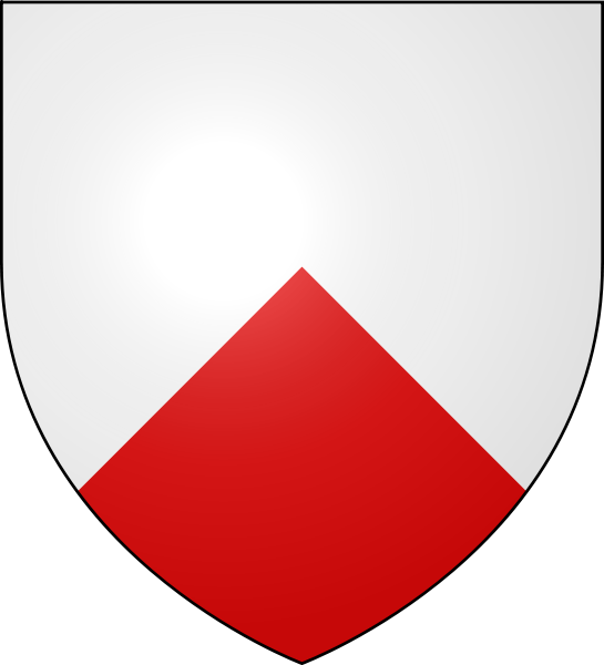 545px-party Per Chevron Demo - Coat Of Arms Of Paris (545x600)