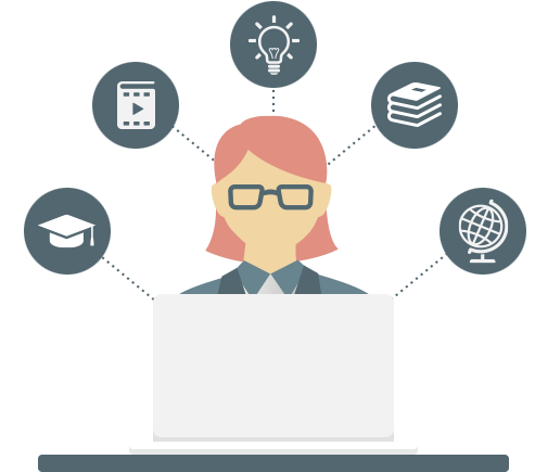 How E-learning Originated Is Not Known To The World - E Learning Moodle (572x452)