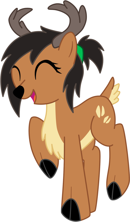 Reindeer Clipart Prancer - Mlp Reindeer Prancer (600x975)