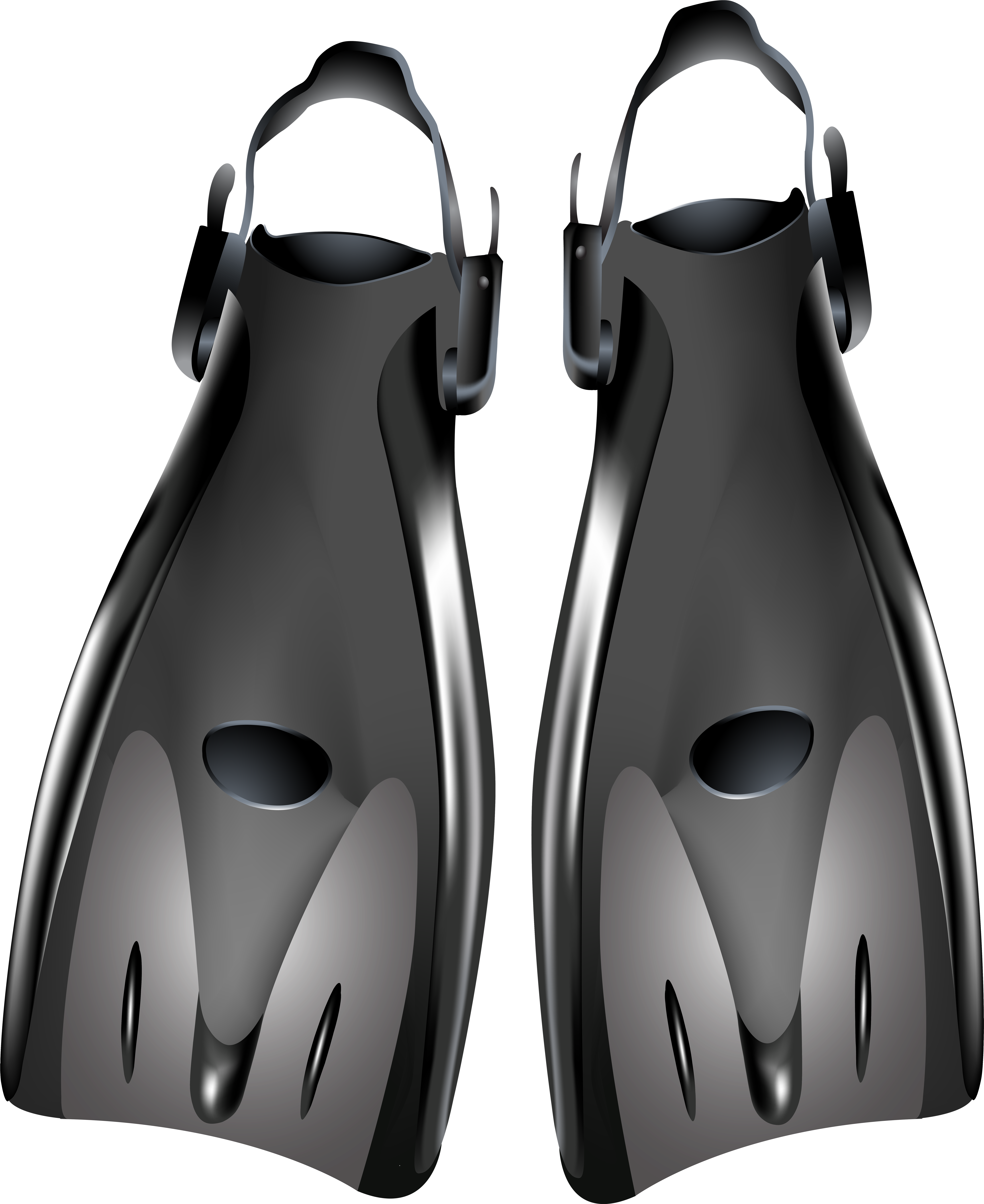 Diving Fins Png Clip Art - Diving Fins Png Clip Art (6537x8000)