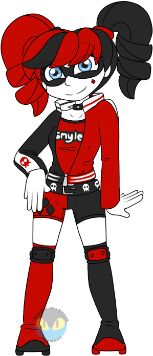 092 By Veggiemadness - Lego Batman Movie Harley Quinn As A Human (400x700)