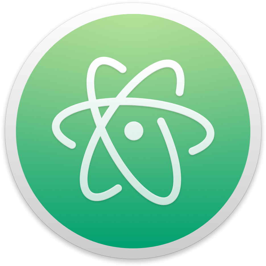 Atom Is An Open Source Editor Created By Github - Atom Io Logo Png (1024x1024)