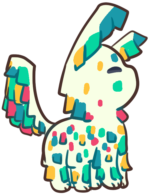 Pinata Sprinkles By Queen-shun - Pinata Sprinkles By Queen-shun (661x723)