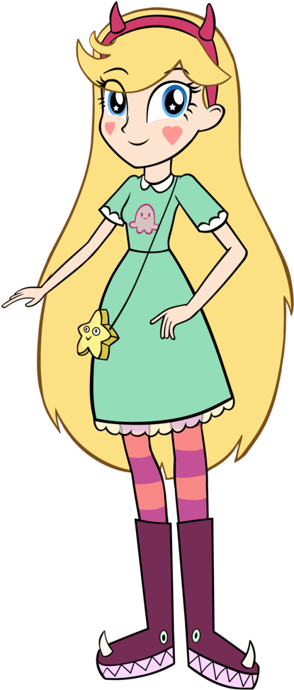 Invisibleink, Canterlot High, Crossover, Equestria - Star Vs The Forces Of Evil Art Style (691x1024)