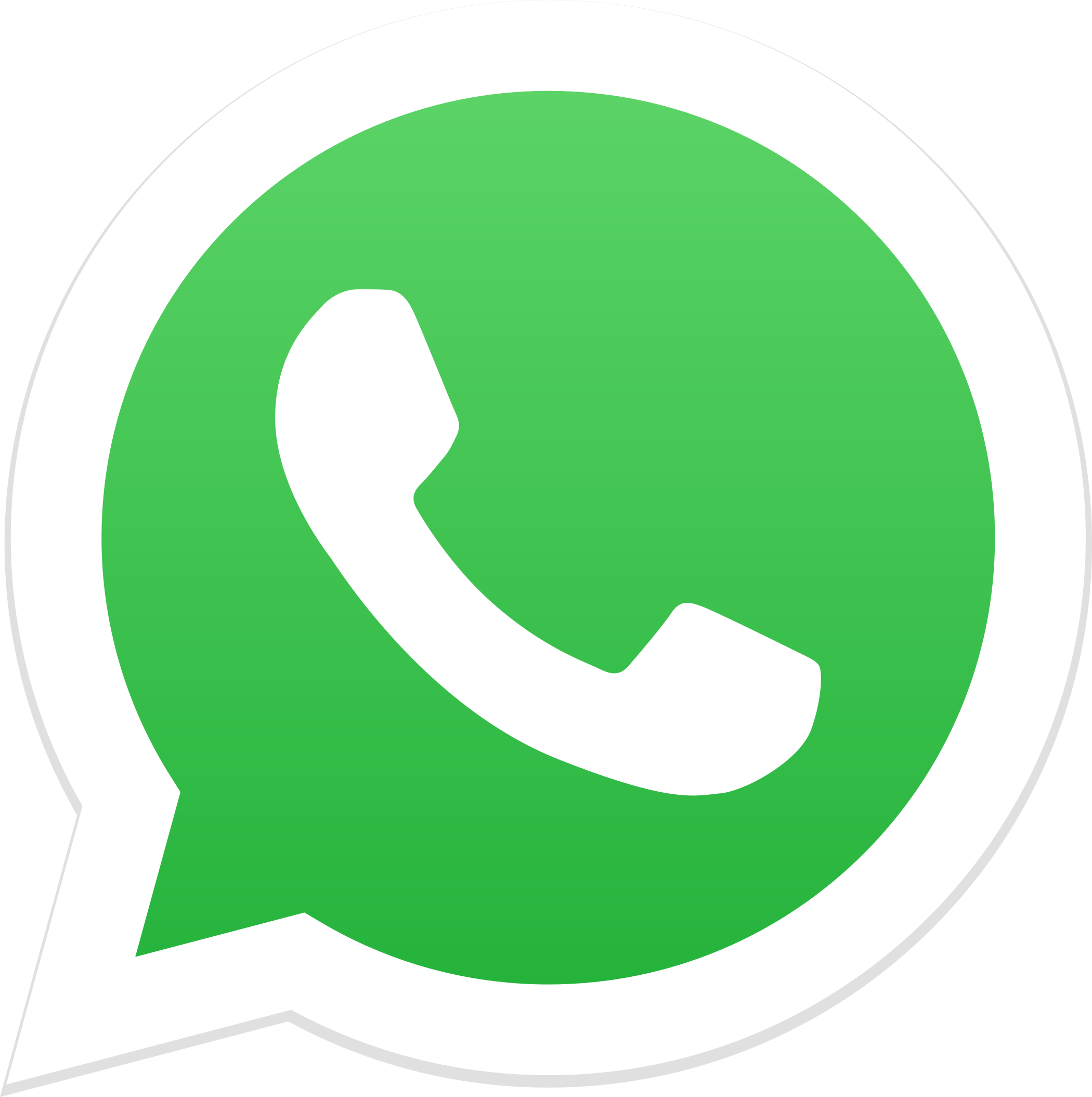 Free, Open Source And Cross Platform Messaging And - Vector Logo Whatsapp Png (2100x2109)