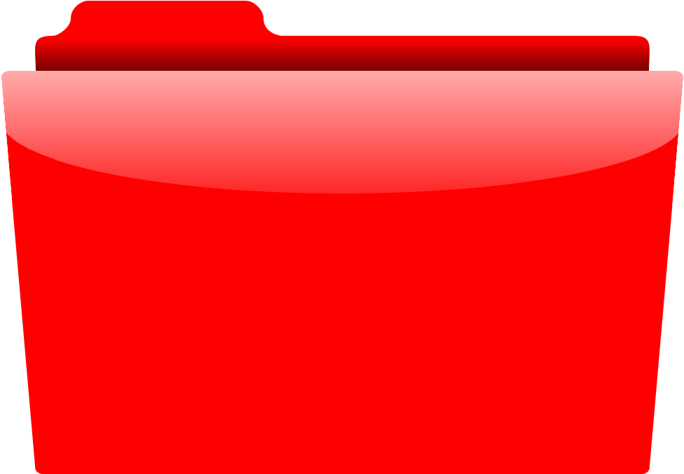 File Folder Template - Folder Icon Red Png (1024x1024)