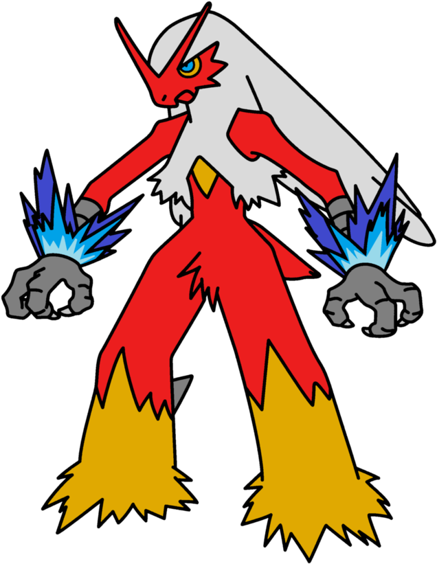 Master Blaziken By Shadowdarkrailord - Draw Blaziken (783x1021)