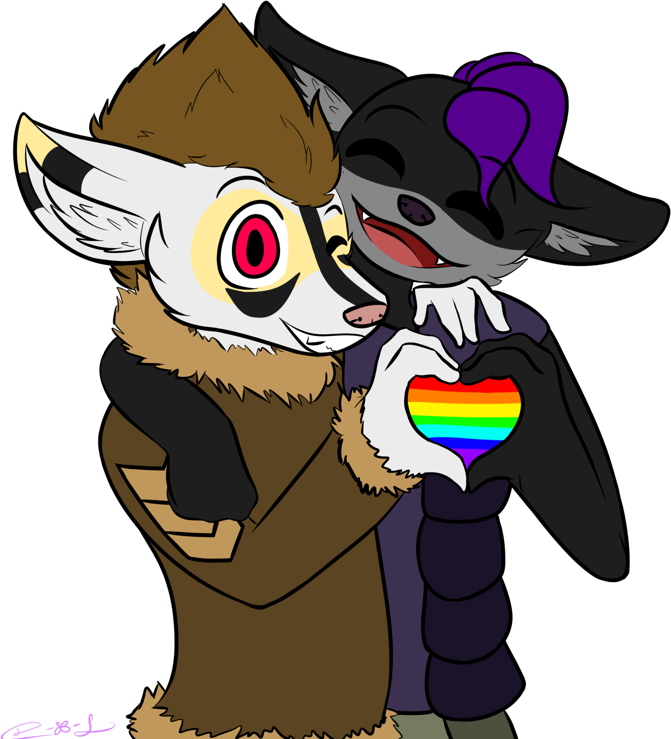 Gay Pride By Dreamer Of Lilac - Cartoon (1350x1500)