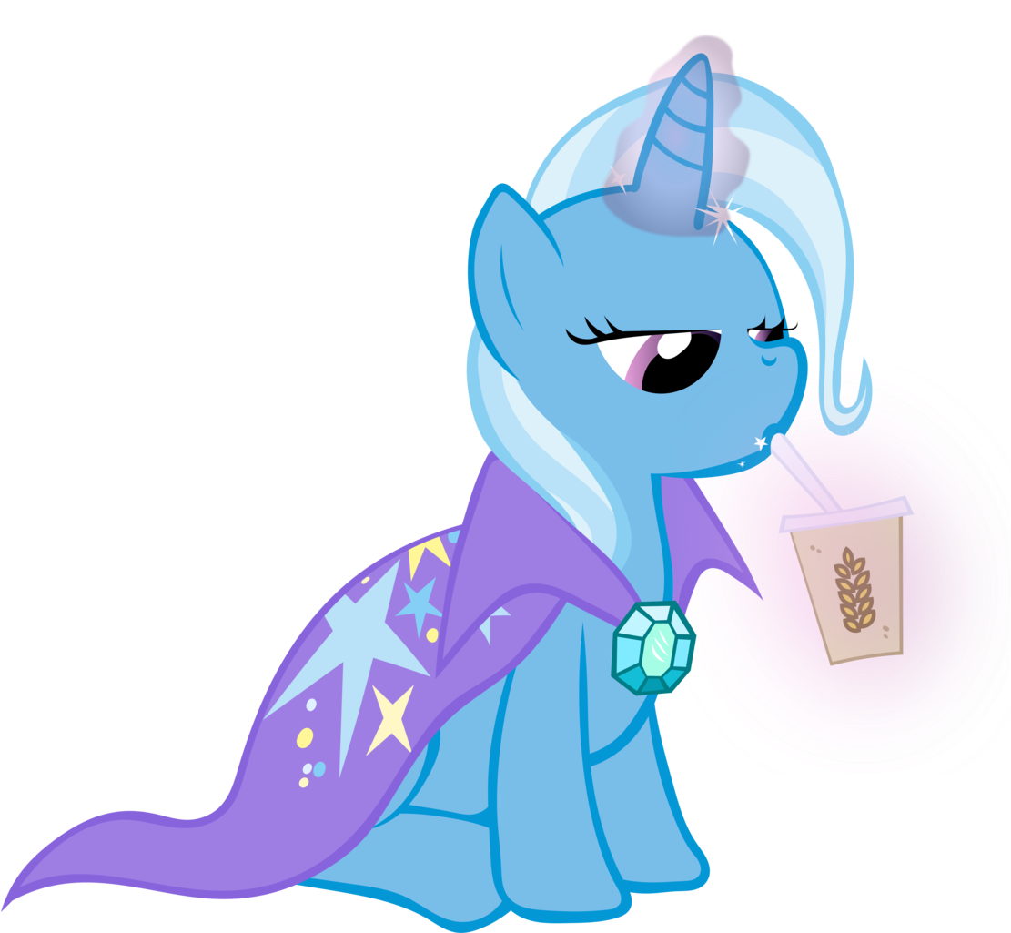 Trixie Smoothie By Blindcavesalamander - Mlp Magic Aura Trixie (1143x1024)